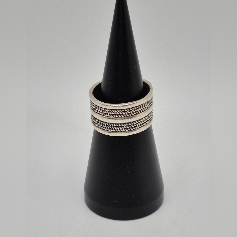 THE REAL DEAL!!! Navajo Zuni 14k & 925 sterling silver ring  size 8.5 (New Pics)